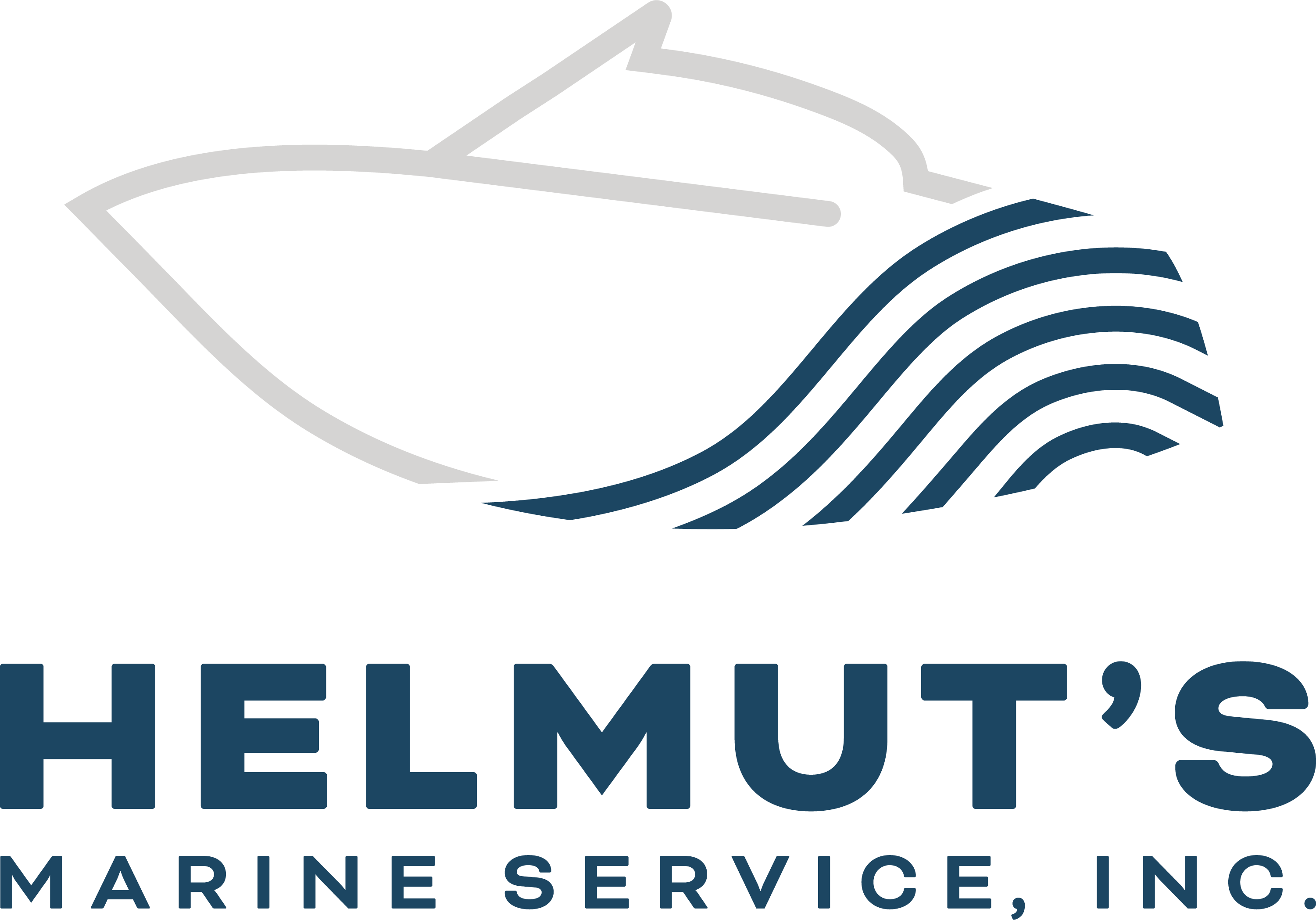Volvo Penta Commercial & Defense Vessel Repowers 1 Helmut's Marine Service Logo