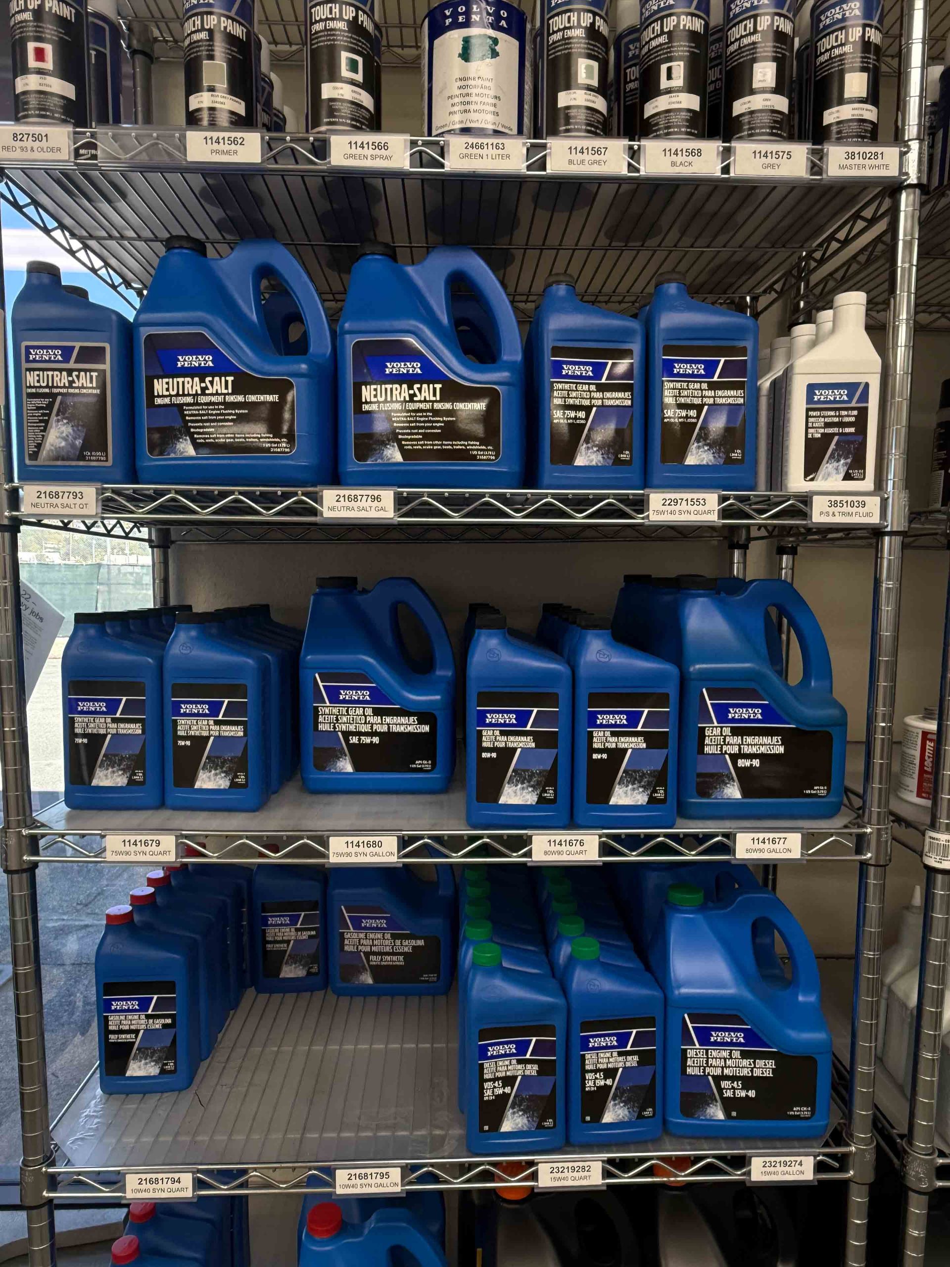 Volvo Penta Engine Oil, Transmission Oil